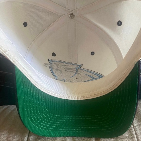 Vintage Carolina Panthers NFL Sports Specialties Wool Snapback Cap Hat 90s - Picture 4 of 7